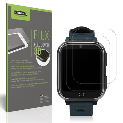 2x Full Cover matte Film for Noctiluxia K18Fh Screen Protector Anti-Shock