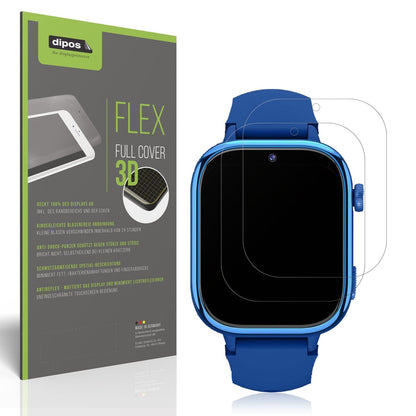 2x Full Cover matte Film for Swgota T20 Kinder Smartwatch Screen Protector
