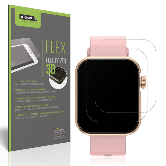 2x Full Cover matte Film for Dekelife N-G39 1.85 Zoll Screen Protector