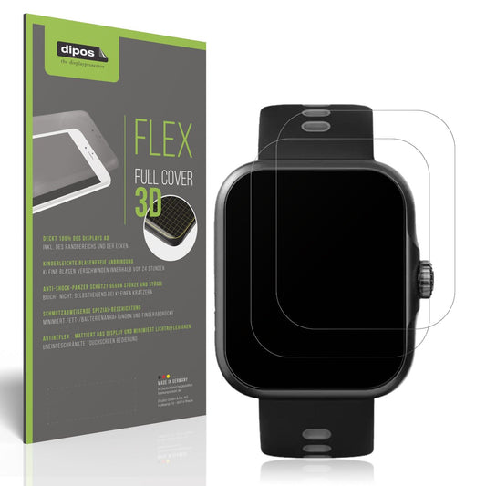 2x Full Cover matte Film for CW Watch S1 Screen Protector Anti-Shock