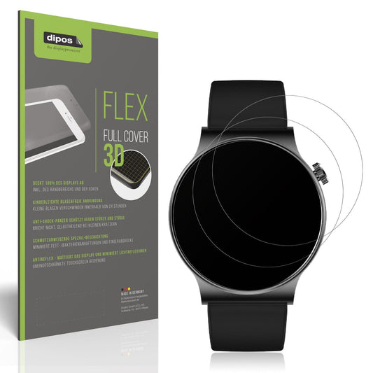 2x Full Cover matte Film for OOQE Watch CS PRO Screen Protector Anti-Shock