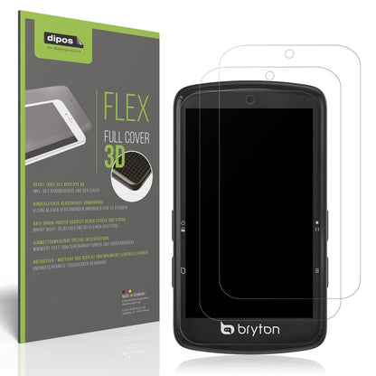2x Full Cover matte Film for Bryton Rider S810 Screen Protector Anti-Shock