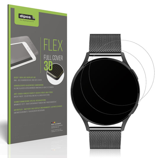 2x Full Cover matte Film for Levowatch Edgy Screen Protector Anti-Shock