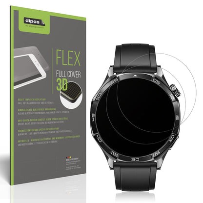 2x Full Cover matte Film for Huawei Watch 5 42mm Screen Protector Anti-Shock