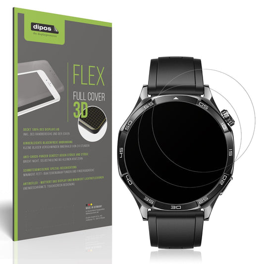 2x Full Cover matte Film for Huawei Watch 5 42mm Screen Protector Anti-Shock