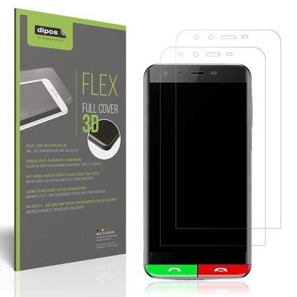 2x Full Cover matte Film for Artfone Smart 500 Screen Protector Anti-Shock