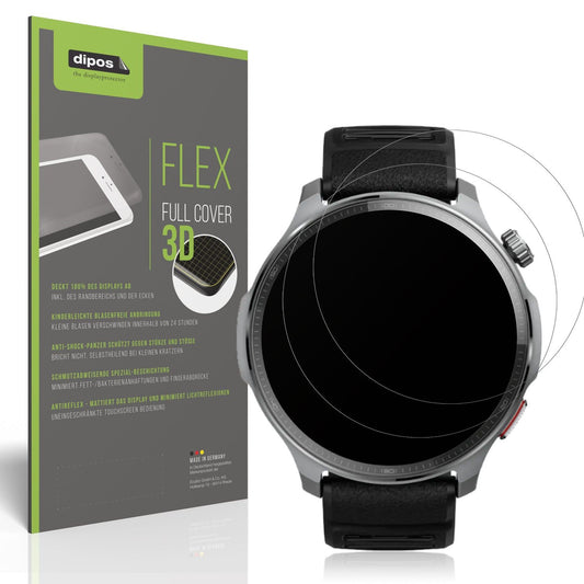 2x Full Cover matte Film for Huami Amazfit Balance 2 XT Screen Protector