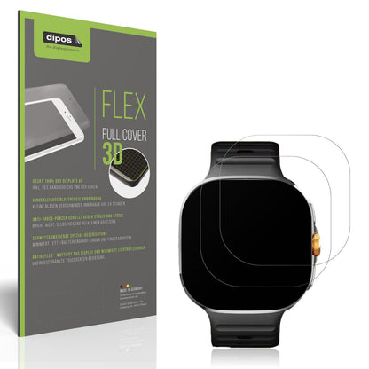2x Full Cover matte Film for M99 2.4 Zoll Smartwatch Screen Protector Anti-Shock