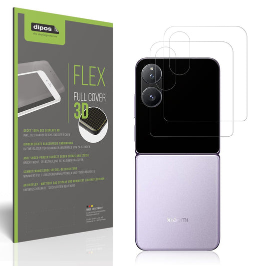 2x Full Cover matte Film for Xiaomi Mix Flip 2 Außenseite Screen Protector