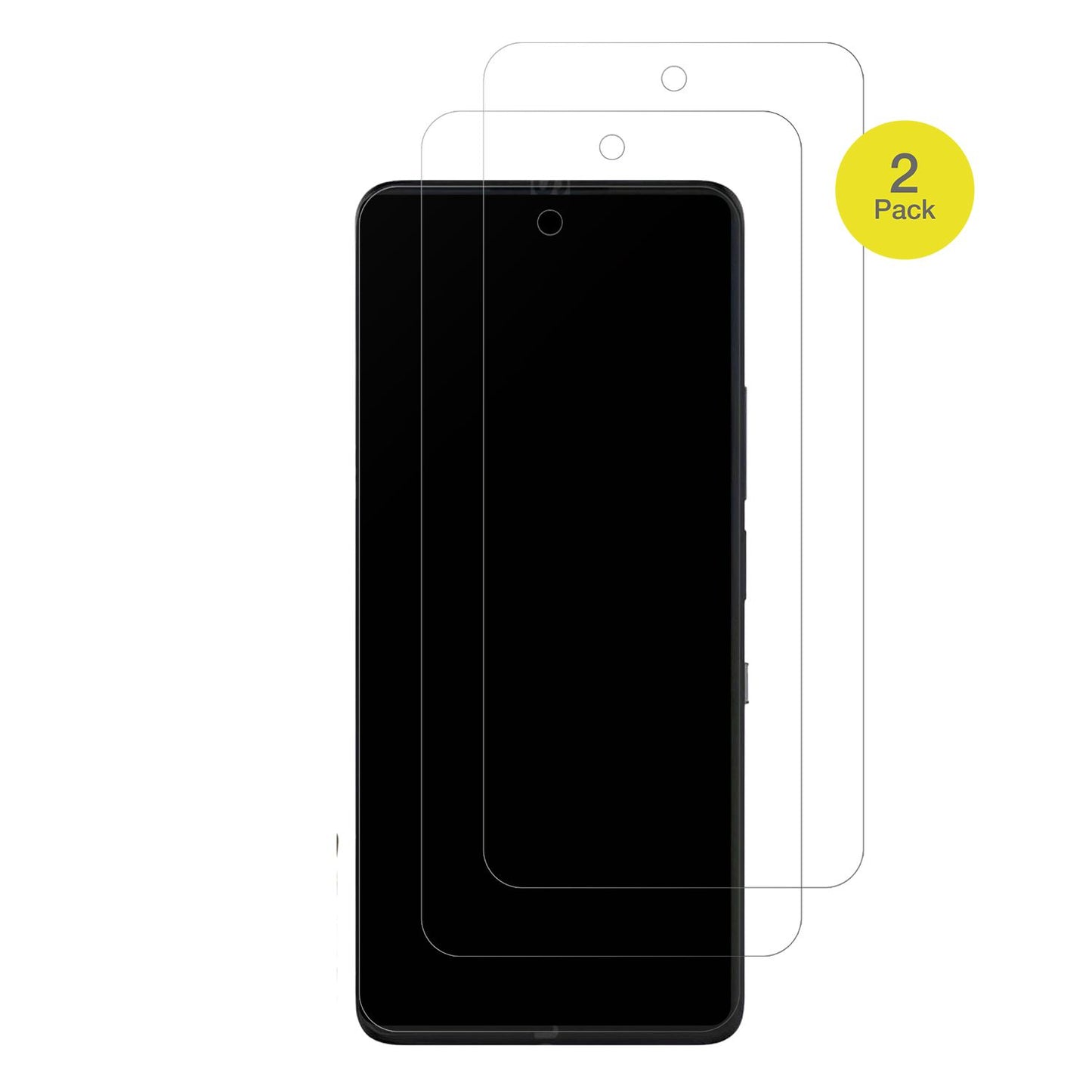 2x Full Cover matte Film for TCL P10 Screen Protector Anti-Shock
