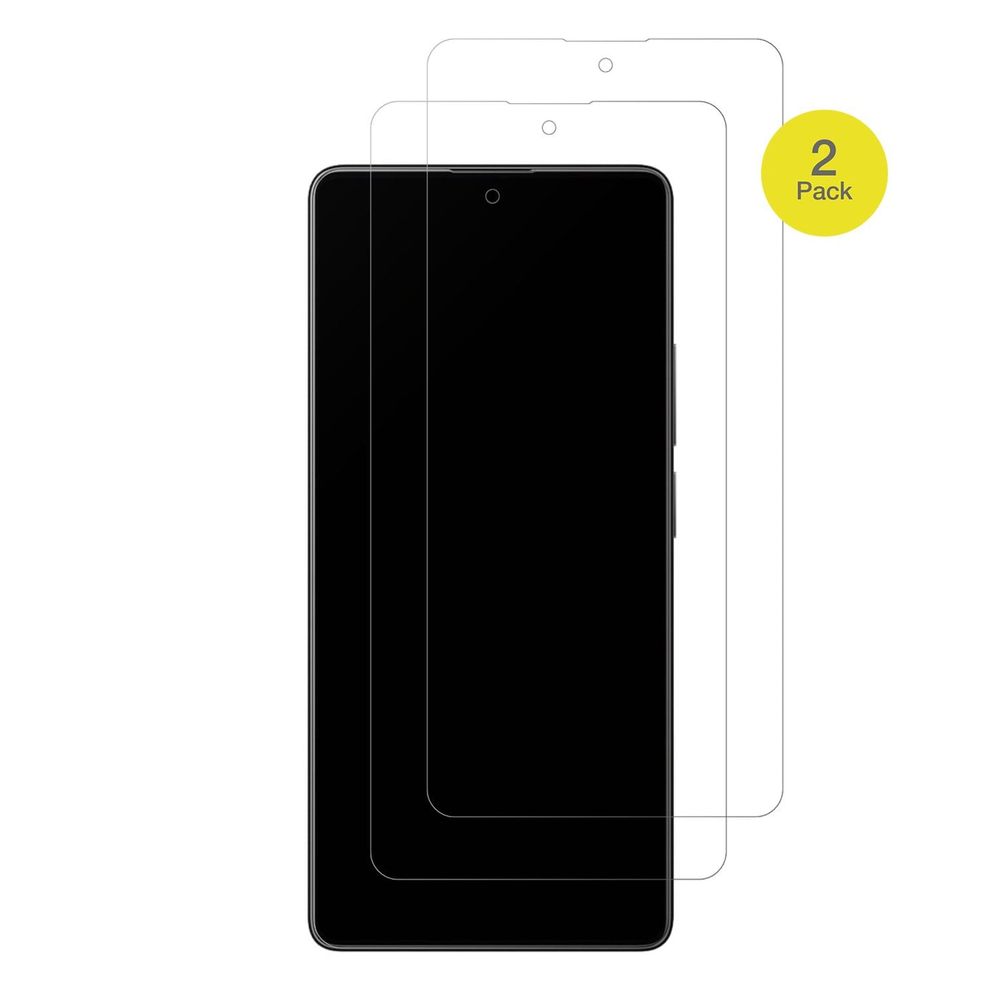 2x Full Cover matte Film for Xiaomi Poco M6 Pro 4G Screen Protector Anti-Shock