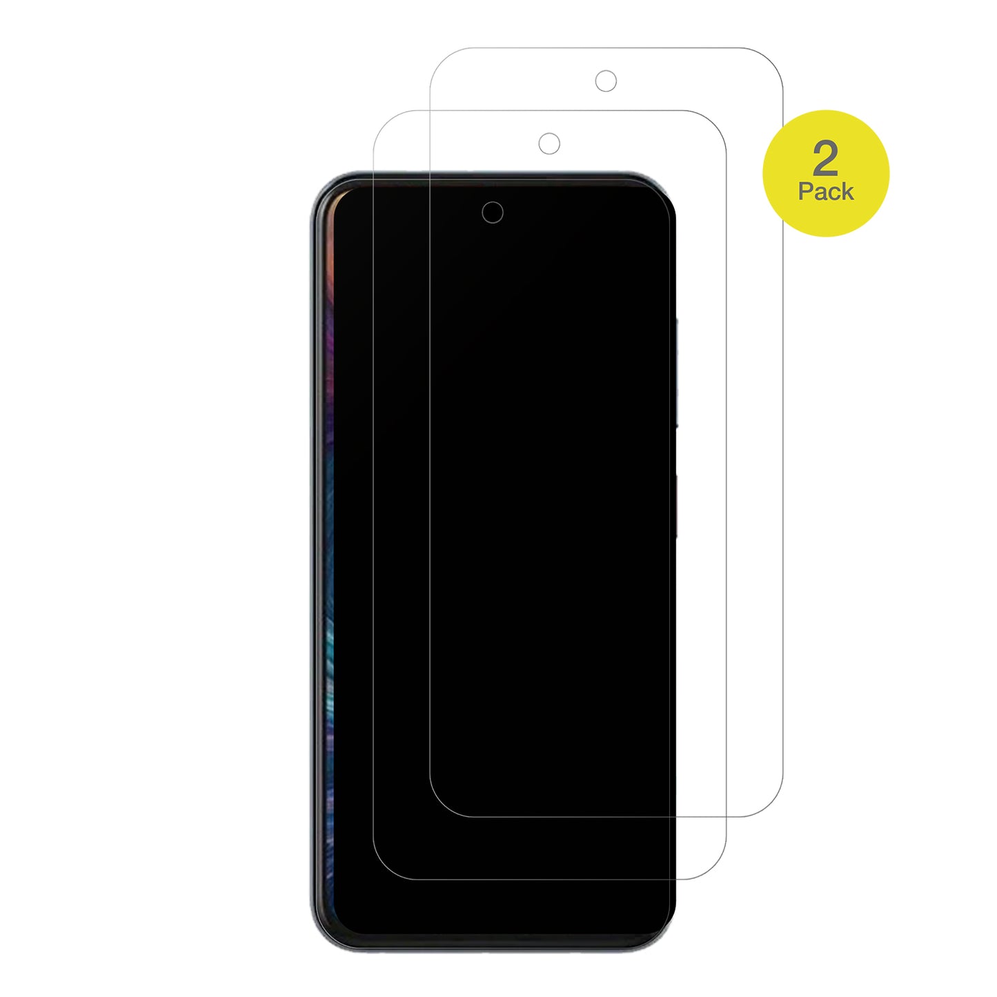 2x Full Cover Schutzfolie matt für ZTE Axon 70