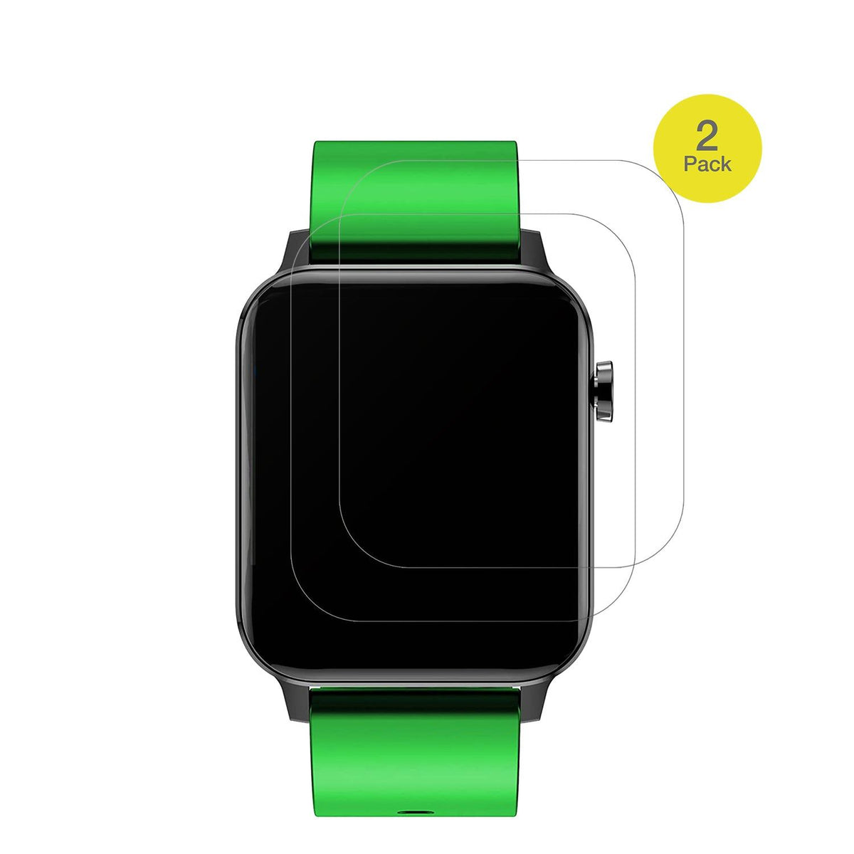 dipos FLEX 2x Matte Screen Protector for Judneer 1,4 Zoll Smartwatch