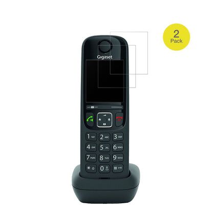 2x Full Cover matte Film for Gigaset AS690 DECT Telefon Screen Protector