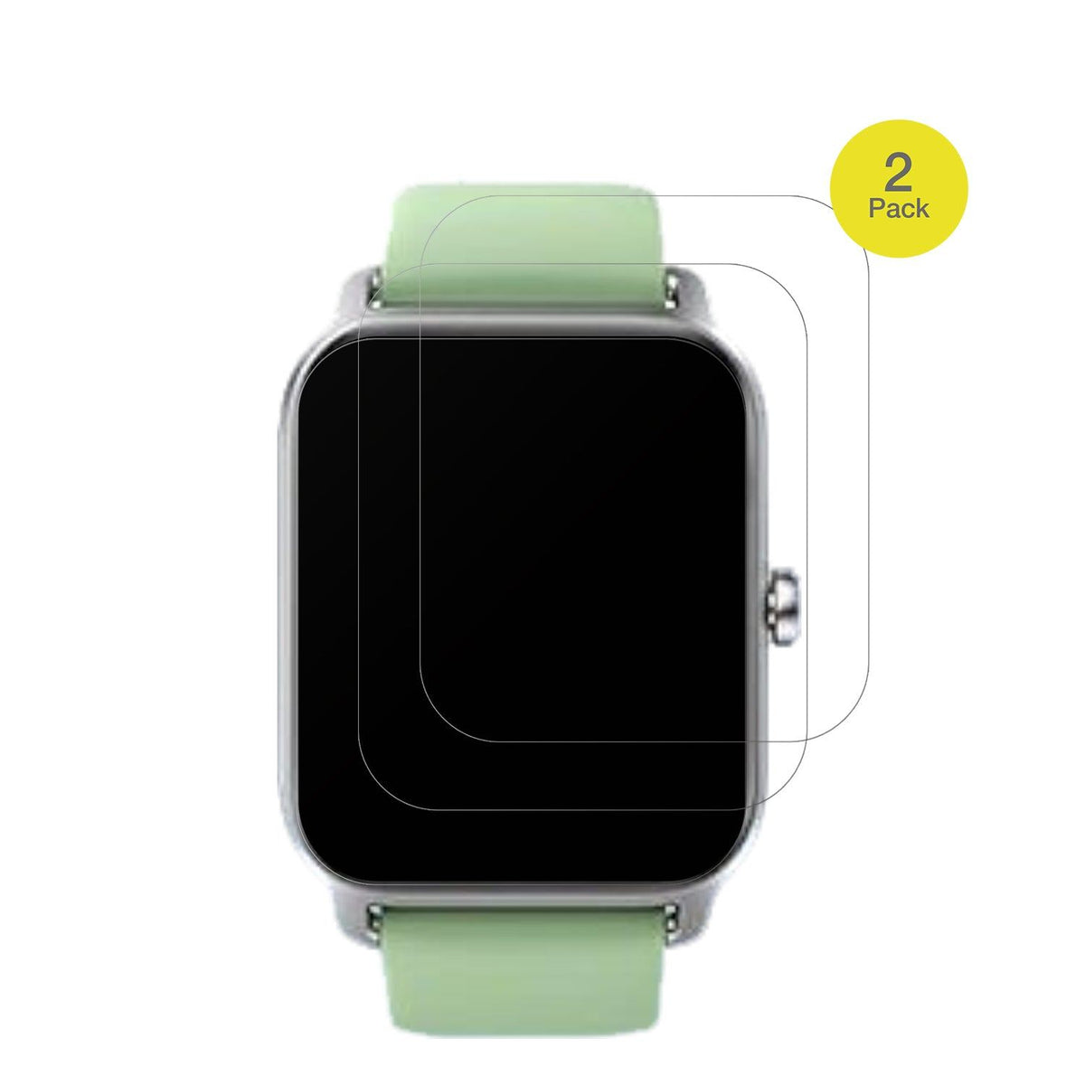 2x Full Cover matte Film for JOYELE H79 Smartwatch Screen Protector Anti-Shock