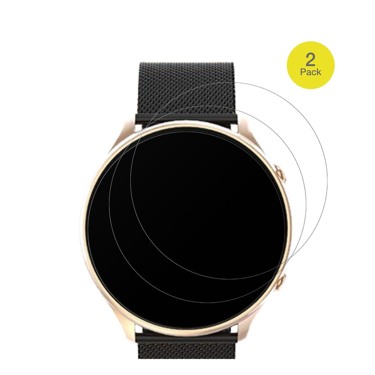 2x Full Cover matte Film for AIMIUVEI G52 Smartwatch Screen Protector Anti-Shock