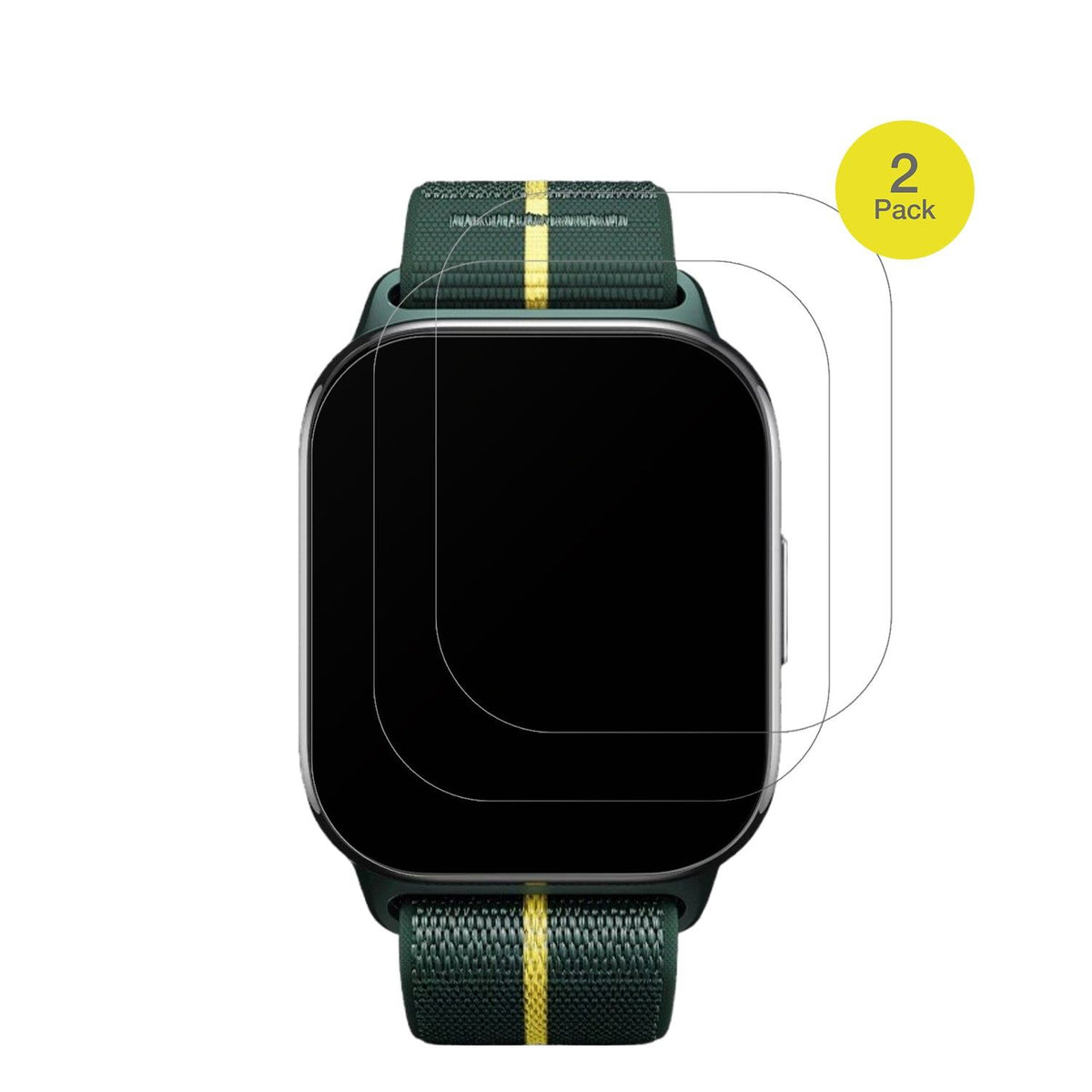 2x Full Cover matte Film for Motorola Moto Watch Fit Screen Protector Anti-Shock