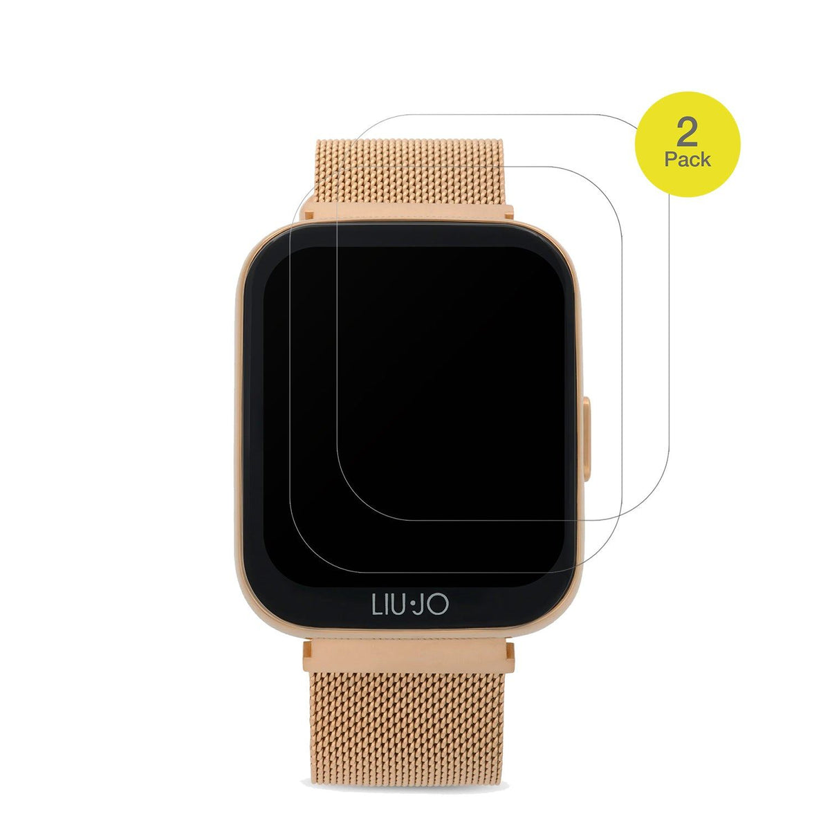 2x Full Cover matte Film for Liu Jo Smartwatch Voice Mini Screen Protector