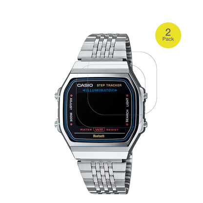 2x Full Cover matte Film for Casio Iconic ABL-100WE-1A Screen Protector