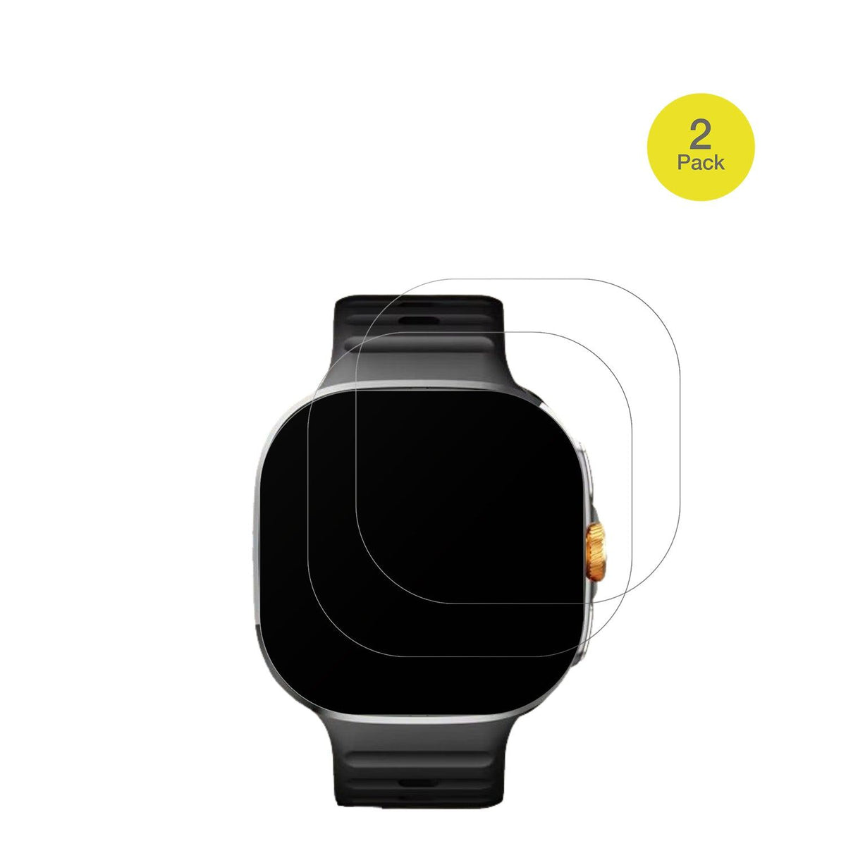 2x Full Cover matte Film for M99 2.4 Zoll Smartwatch Screen Protector Anti-Shock