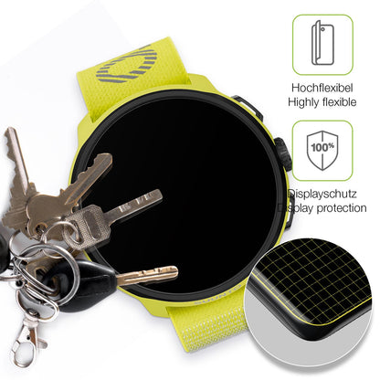 2x Full Cover matte Film for Suunto Run Screen Protector Anti-Shock