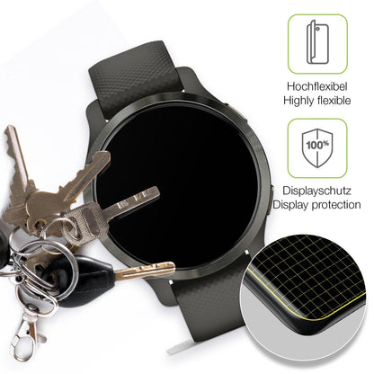 2x Full Cover matte Film for Garmin Venu 2s Screen Protector Anti-Shock