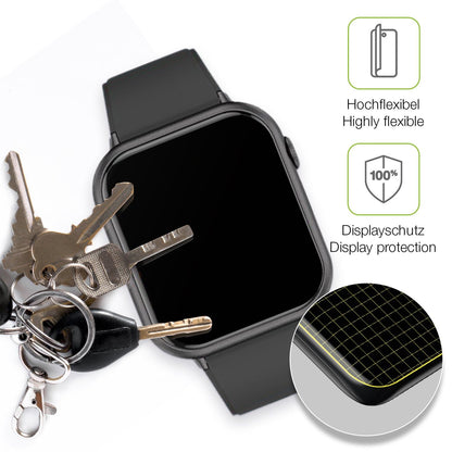 2x Full Cover matte Film for Mutoy Smartwatch 1.83 Zoll Screen Protector