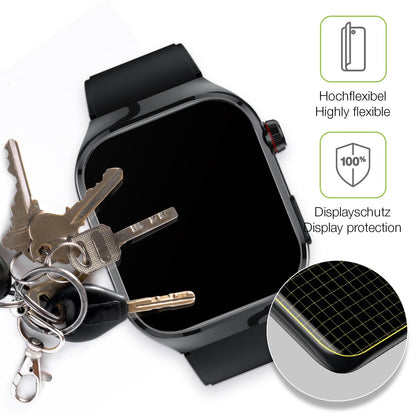 2x Full Cover matte Film for TK 16 Smartwatch 2.04 Zoll Screen Protector