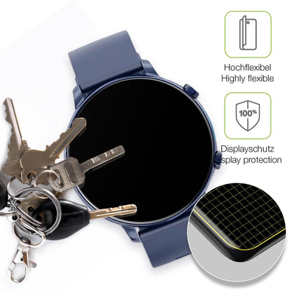 2x Full Cover matte Film for Hwagol 1.43 Zoll Smartwatch Screen Protector