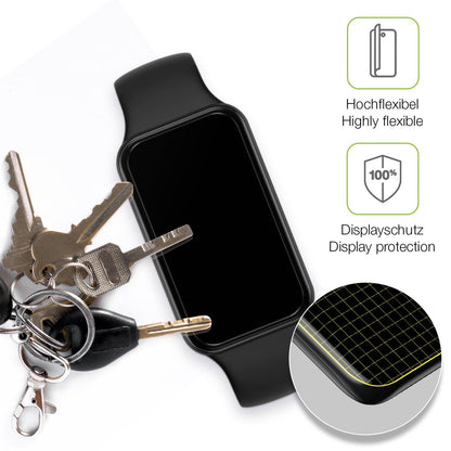 2x Full Cover matte Film for Huami Amazfit Band 7 Screen Protector Anti-Shock