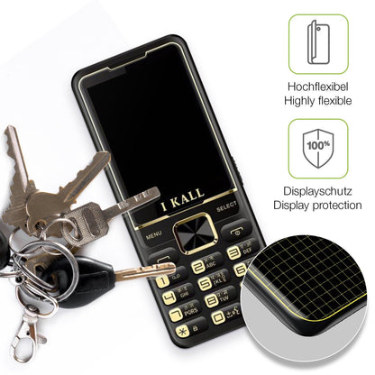 2x Full Cover matte Film for iKall K99 Pro Screen Protector Anti-Shock