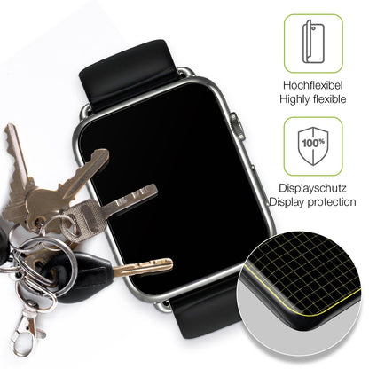 2x Full Cover matte Film for Smartwatch DM20 1.88 Zoll Screen Protector