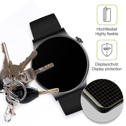 2x Full Cover matte Film for OOQE Watch CS PRO Screen Protector Anti-Shock