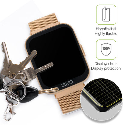 2x Full Cover matte Film for Liu Jo Smartwatch Voice Mini Screen Protector