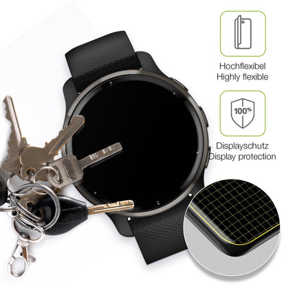 2x Full Cover matte Film for Garmin Venu 2 Plus (43mm) Screen Protector