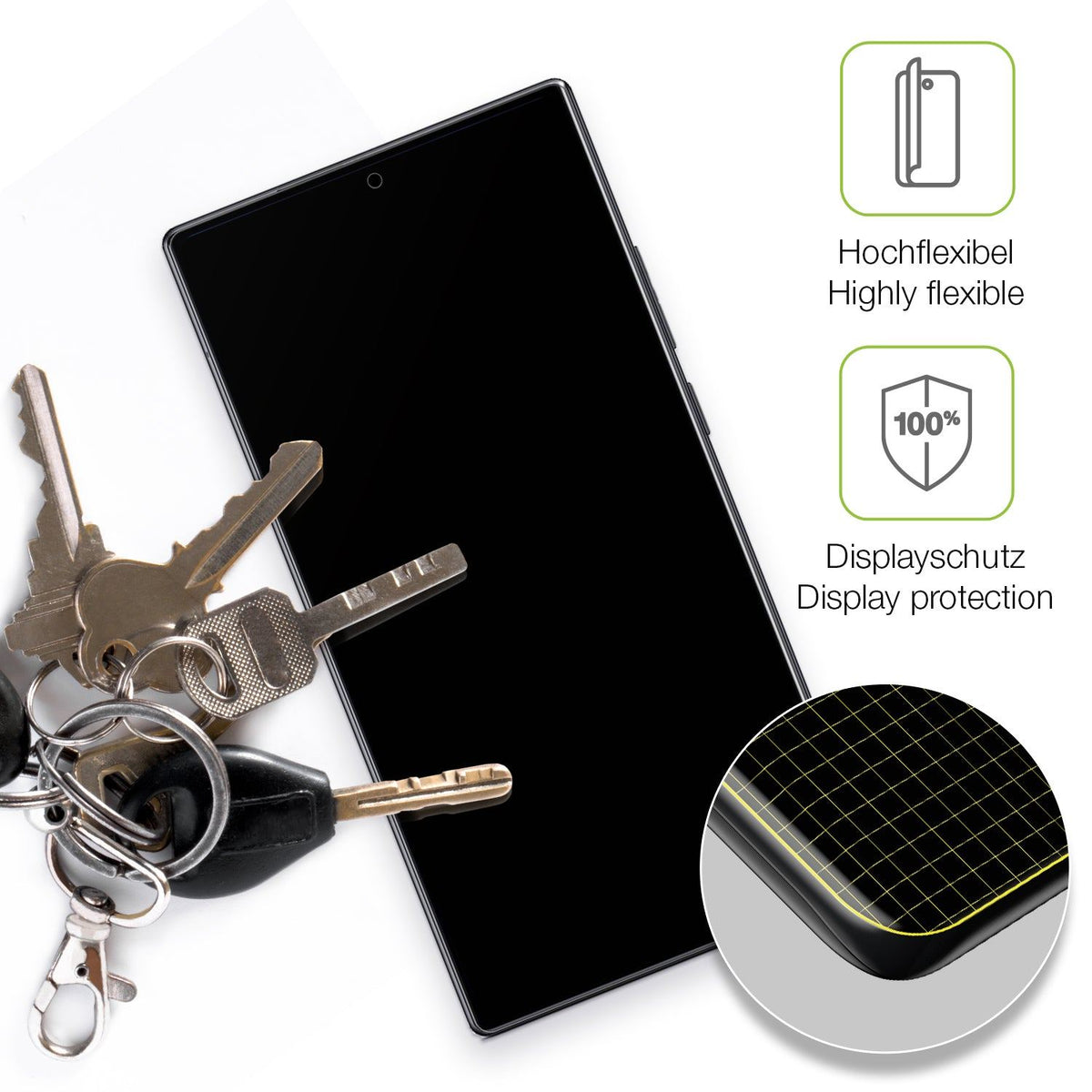 2x Full Cover matte Film for Nubia Z80 Ultra Screen Protector Anti-Shock