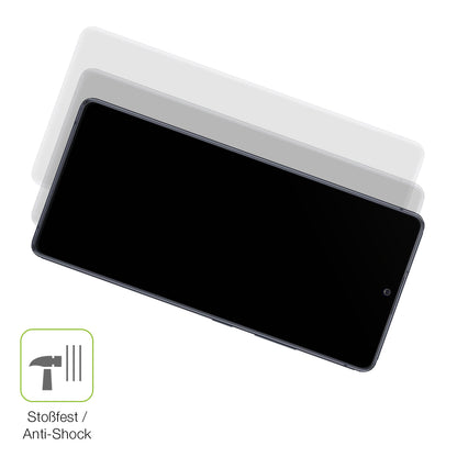 2x Full Cover Schutzfolie matt für Samsung Galaxy S10 Lite