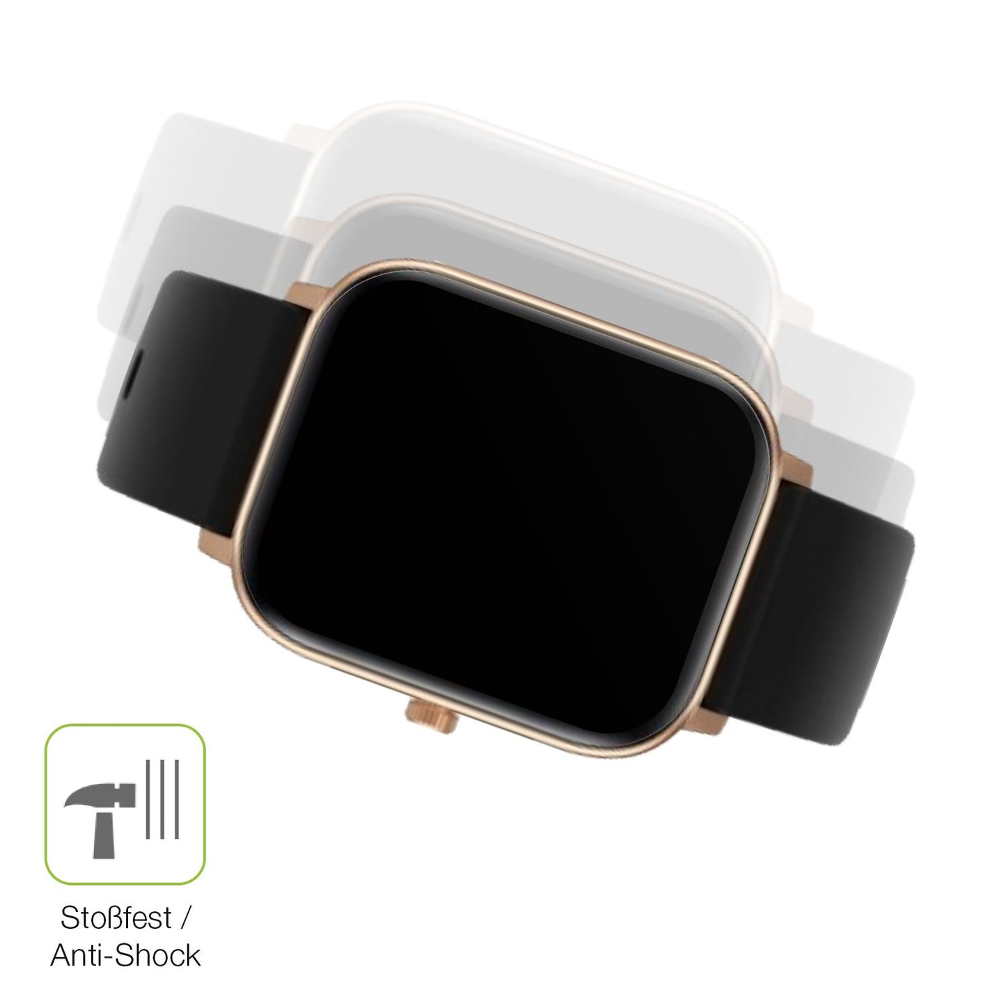 dipos FLEX 2x Matte Screen Protector for Noise ColorFit Icon 2