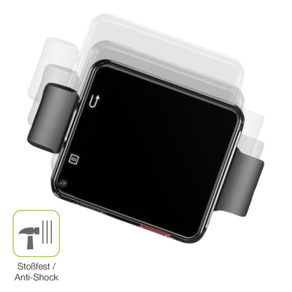 2x Full Cover Schutzfolie matt für AIEK 4G Smartwatch 2.64 Zoll