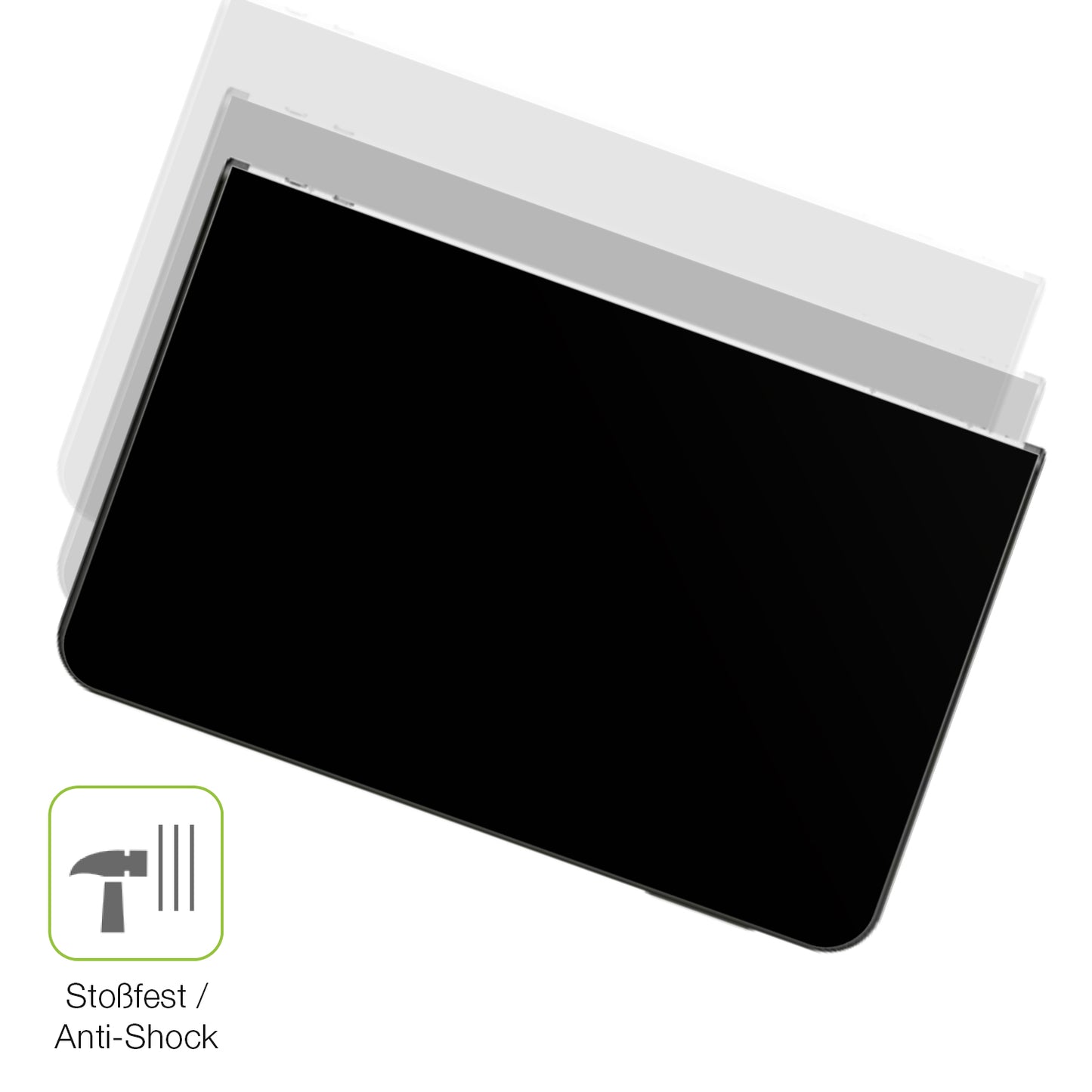 2x Full Cover matte Film for Ledger Stax Crypto Wallet Screen Protector