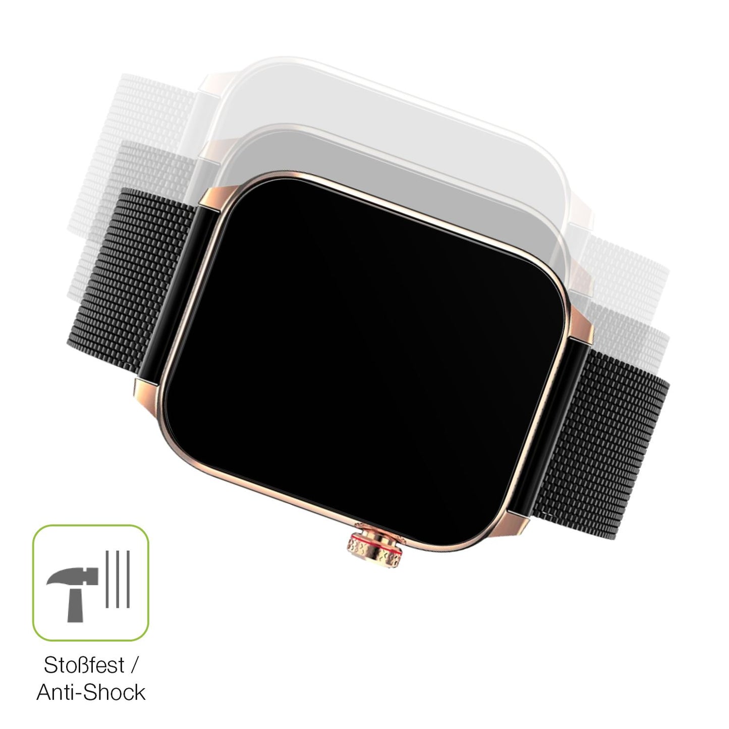 2x Full Cover matte Film for MaxCom Oxygen 2 Screen Protector Anti-Shock