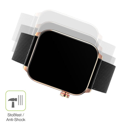 2x Full Cover matte Film for MaxCom Oxygen 2 Screen Protector Anti-Shock