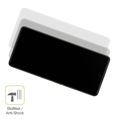 2x Full Cover Schutzfolie matt für Alcatel V3 Classic 5G