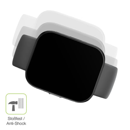 Schutz gegen Kratzer auf dem Amazfit Bip 5 Glas durch Schlüssel, Stöße gegen die Tischkante oder Stürze