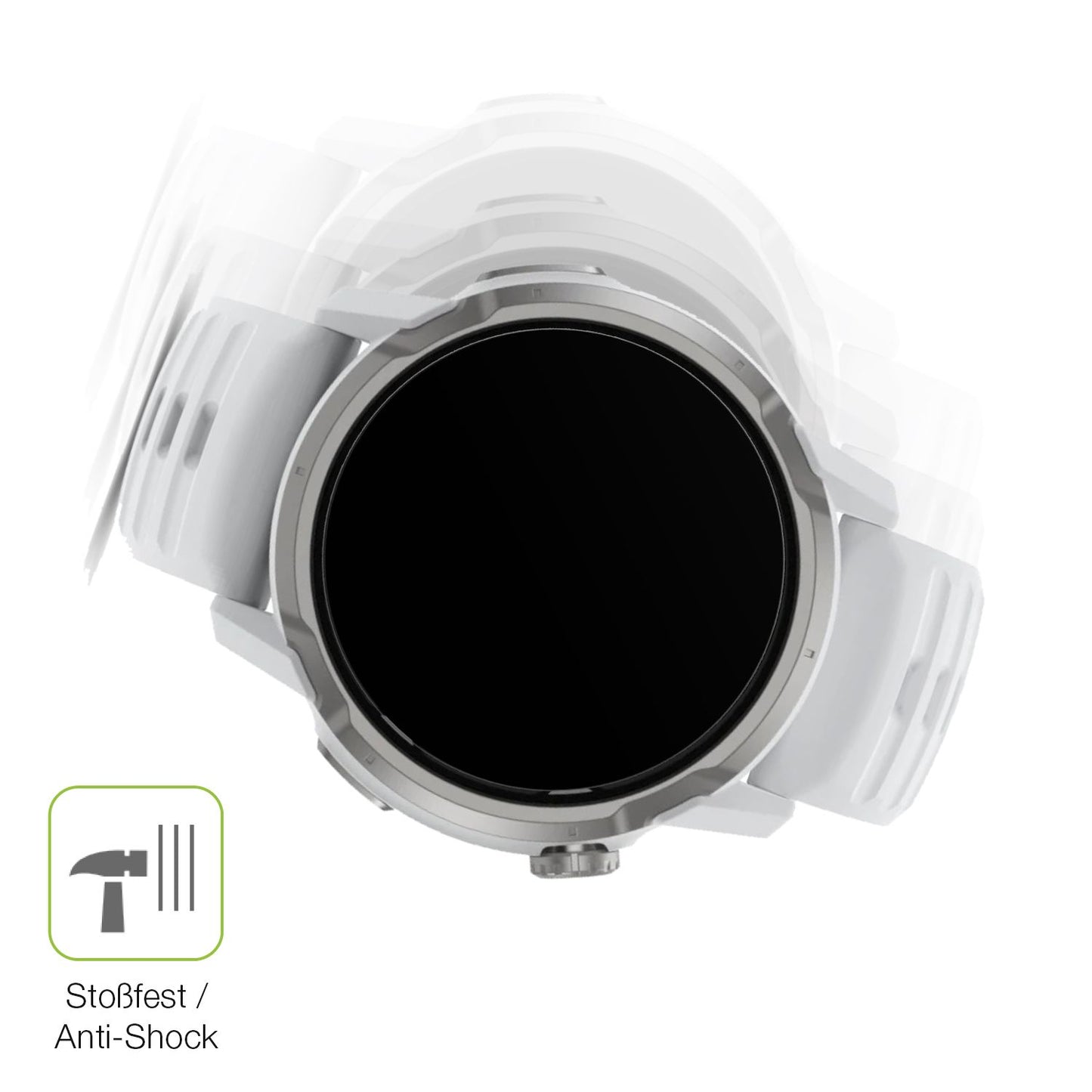 2x Full Cover matte Film for Coros Apex 4 42mm Screen Protector Anti-Shock