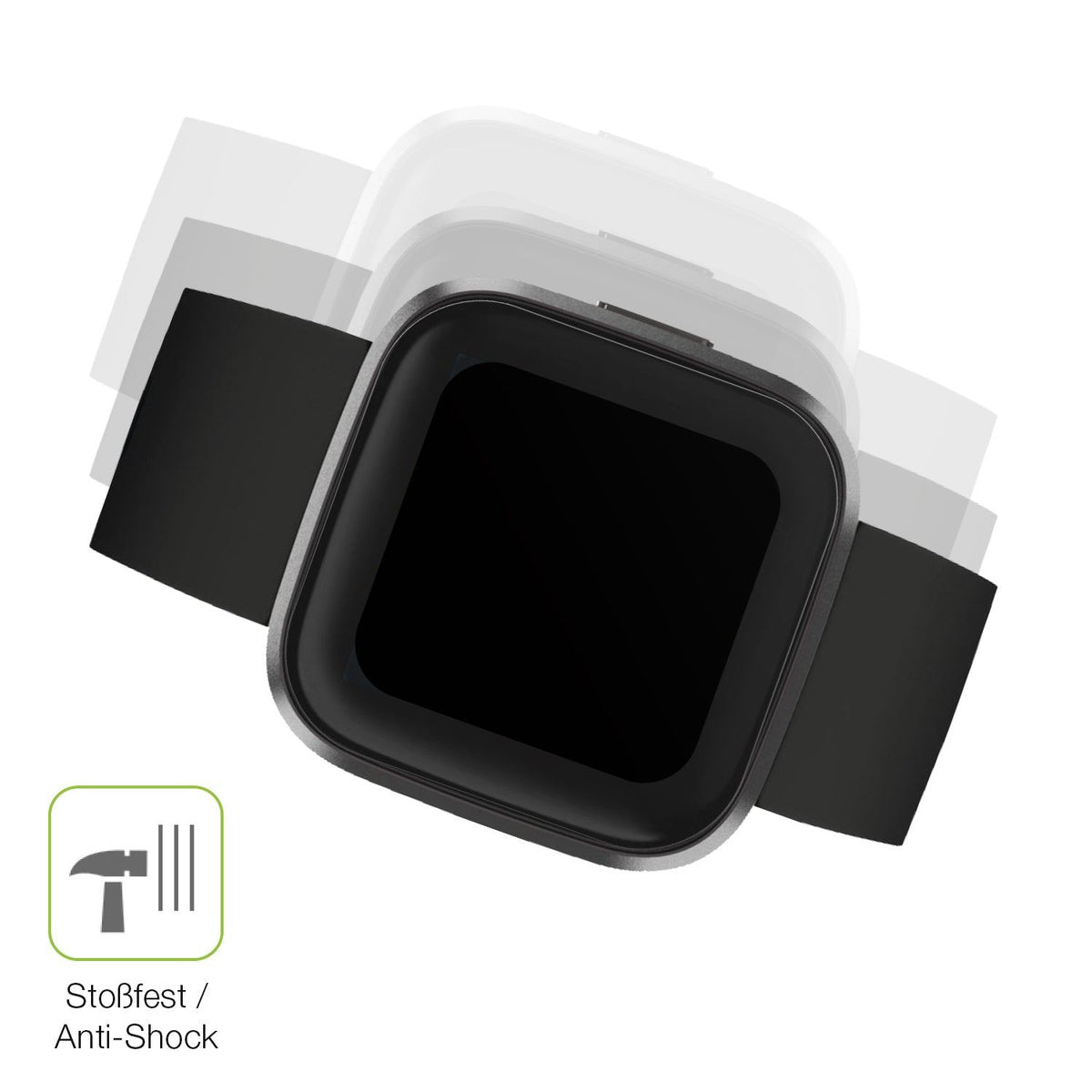 dipos FLEX 2x Matte Screen Protector for Fitbit Versa 2