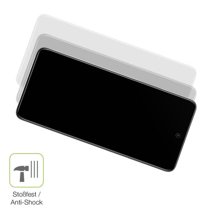 2x Full Cover matte Film for Motorola Moto E32s Screen Protector Anti-Shock