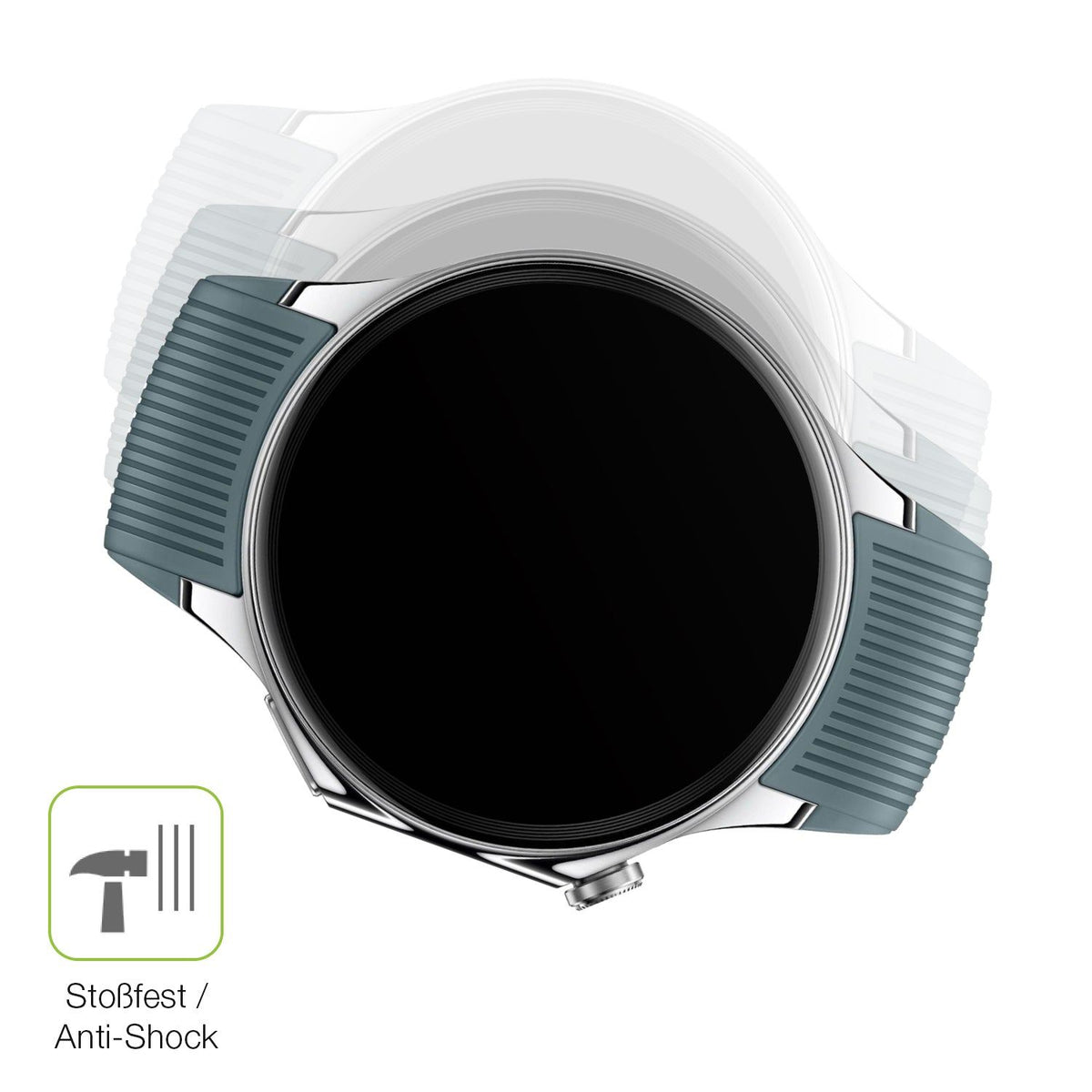 2x Full Cover matte Film for OnePlus Watch 2 Screen Protector Anti-Shock