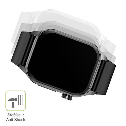 2x Full Cover matte Film for Knauermann Pro 3 Screen Protector Anti-Shock