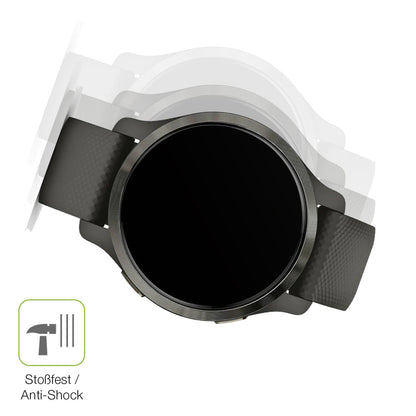 2x Full Cover matte Film for Garmin Venu 2s Screen Protector Anti-Shock